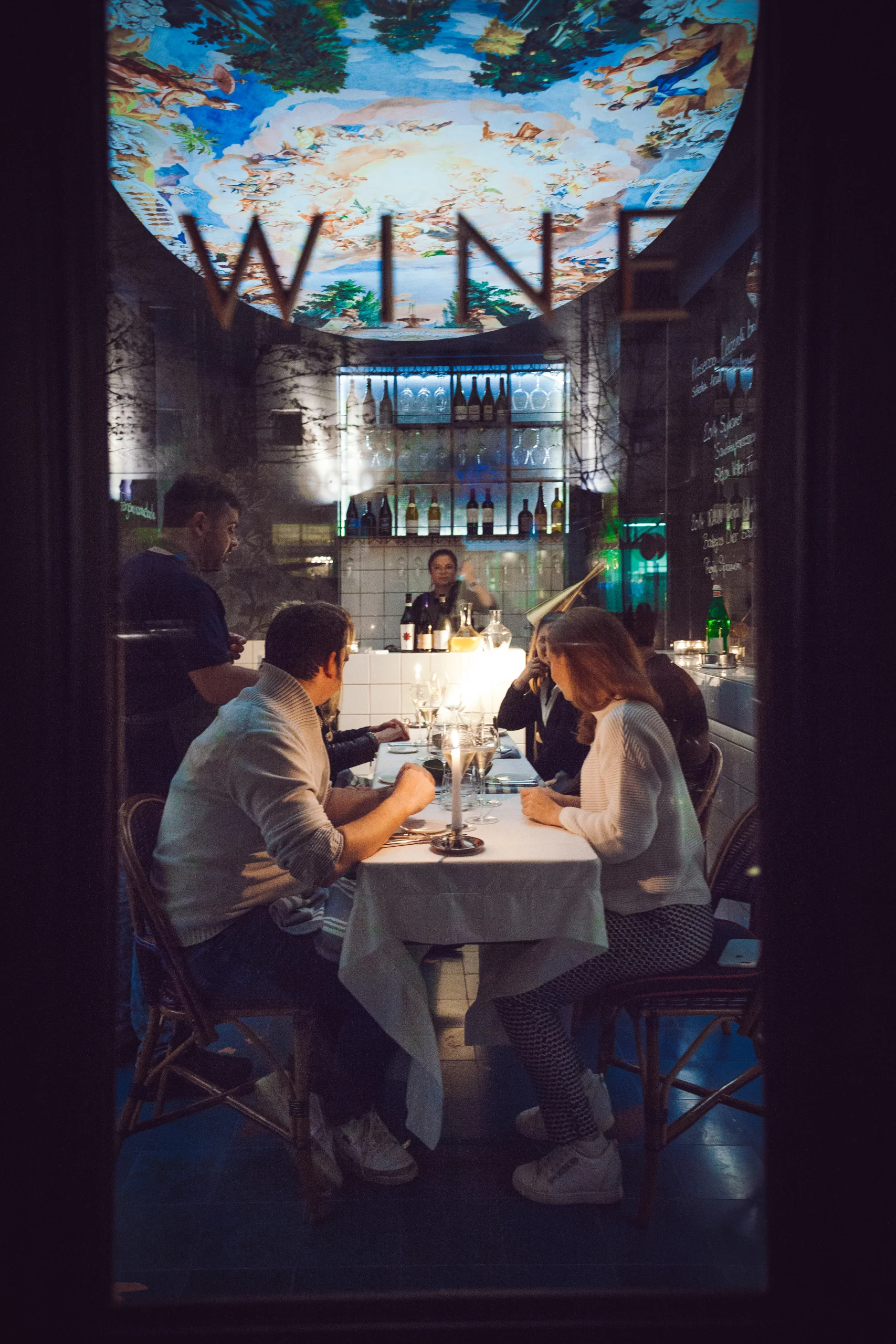 The Wine Bar - private Dining Room at MINE