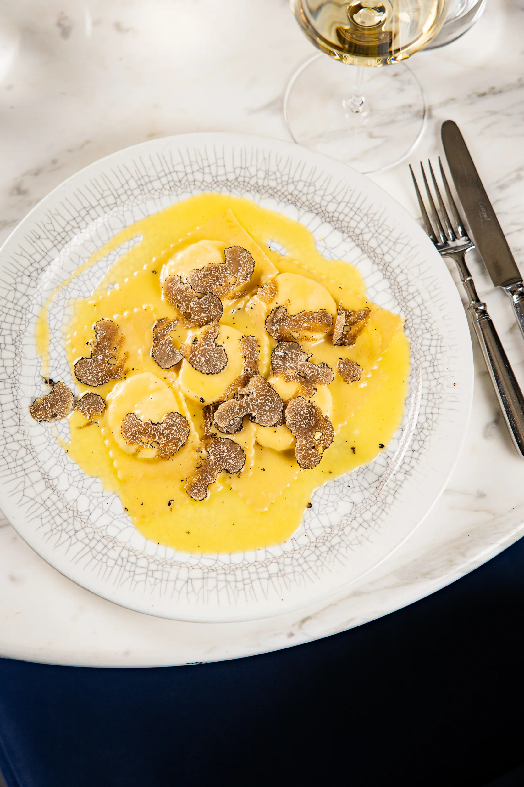 Tortelli with Burrata and truffle